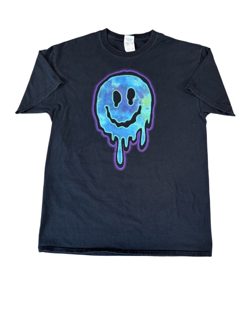 Vintage/Y2K Acid Smiley Face T Shirt